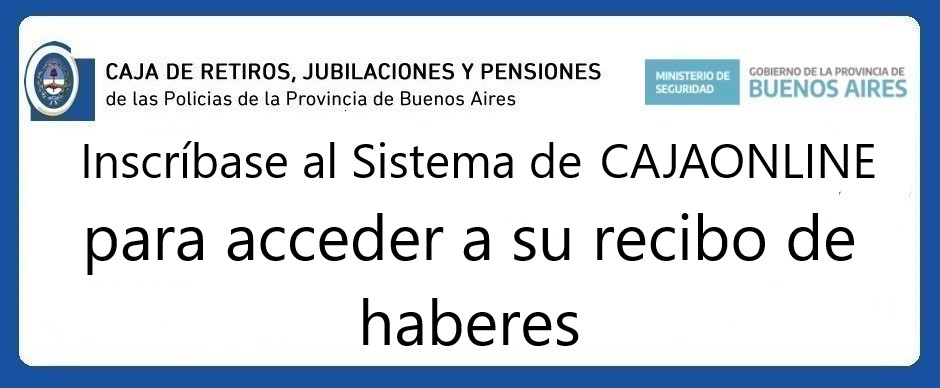 Inscripción en CAJAONLINE