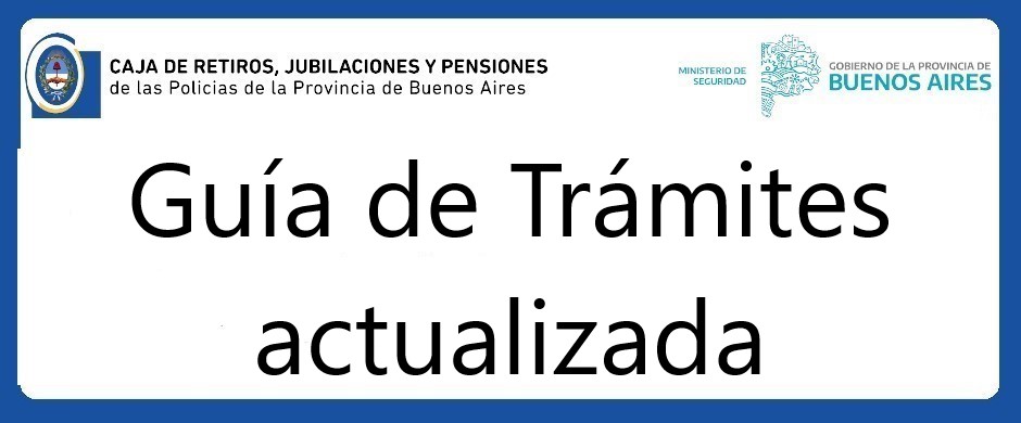 Guía de Trámites actualizada